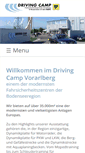 Mobile Screenshot of drivingcamp-vorarlberg.at